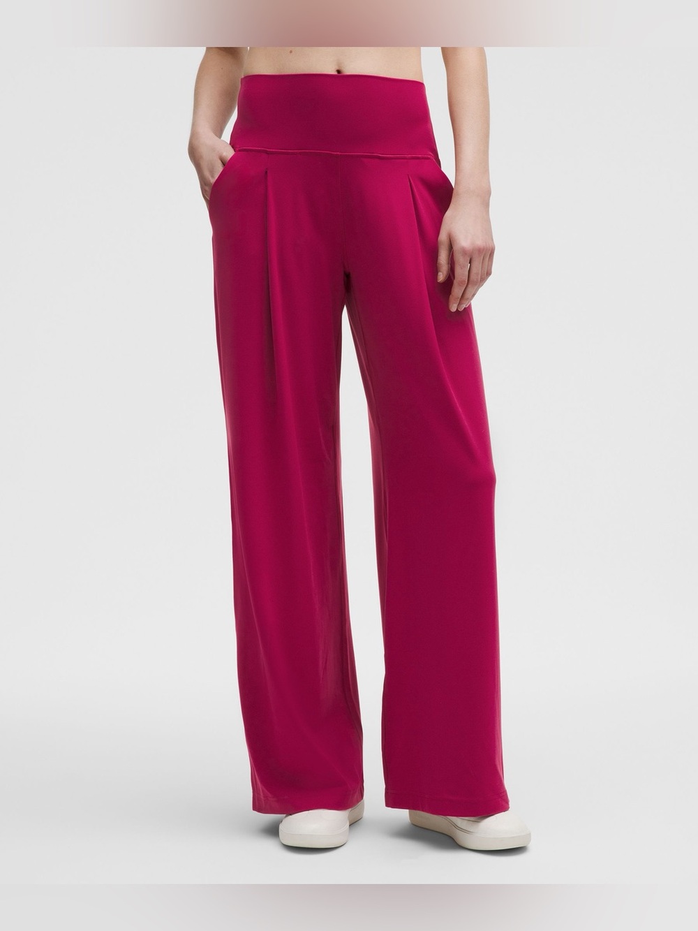 NEW Lululemon Align Palazzo Pant in Magenta Smoke, Size 4